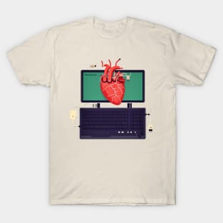 Debugging my heart - V4 T-Shirt